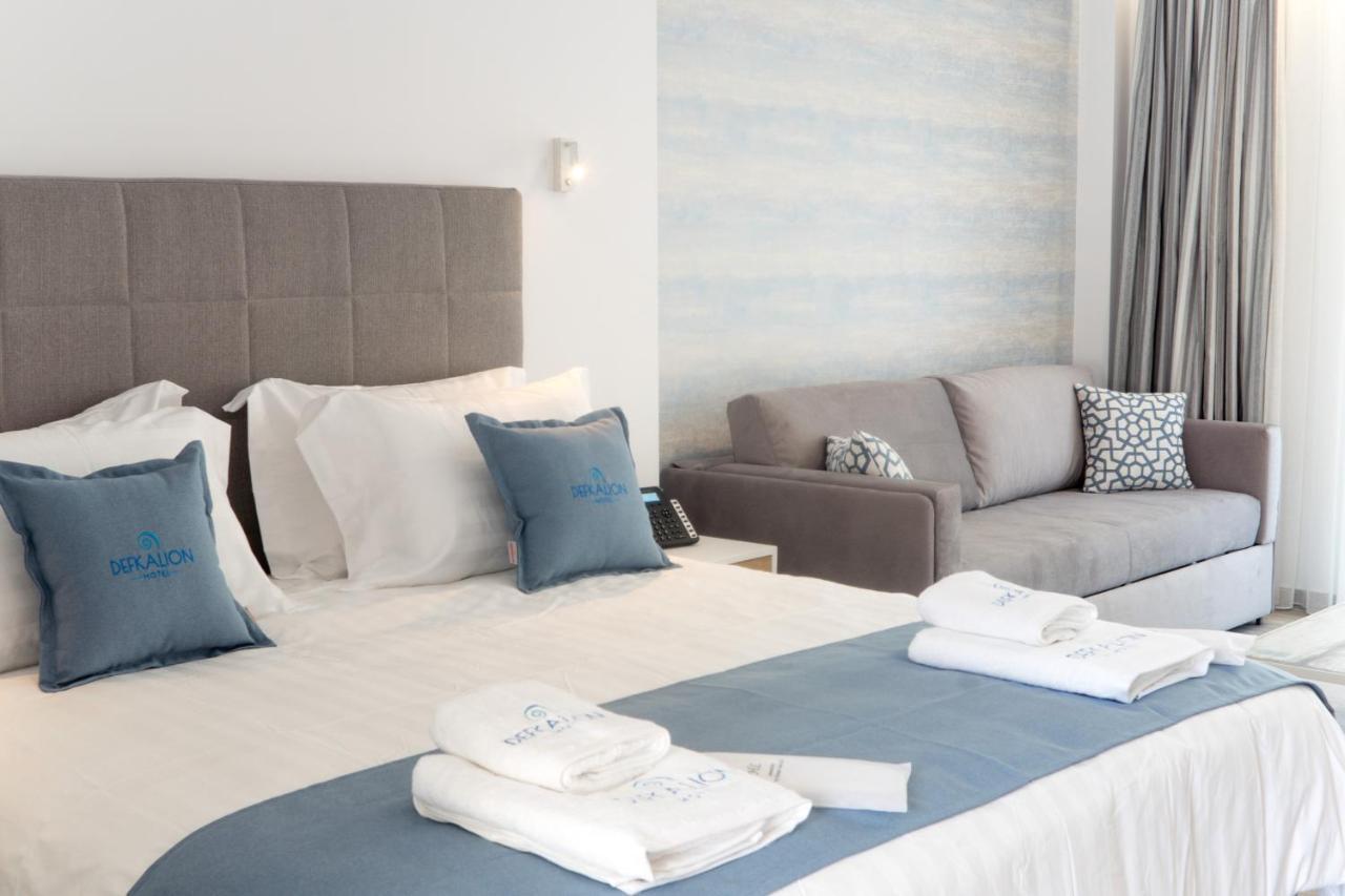 Hotel Defkalion Петра Екстер'єр фото