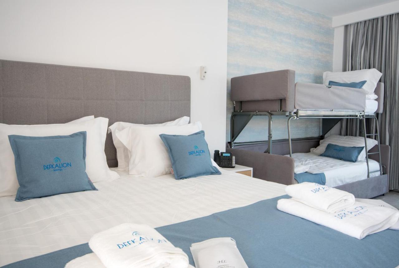 Hotel Defkalion Петра Екстер'єр фото